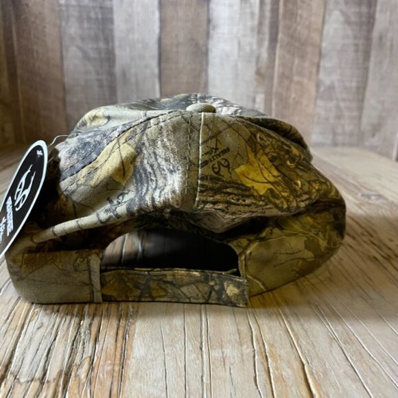 Mellow Yellow Realtree Xtra Camouflage Hat Baseball Cap NWT - Picture 2 of 7